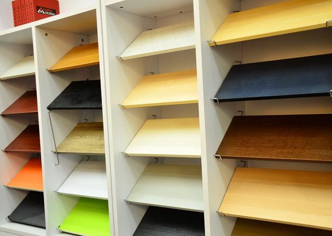 产品原材展示区