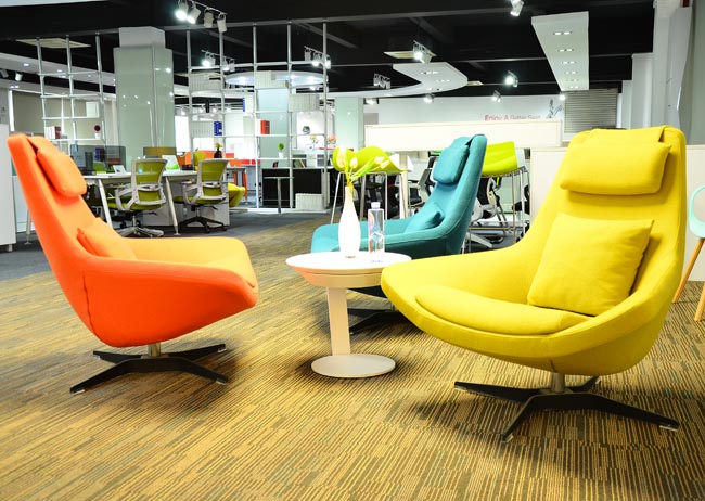 办公家具展览室