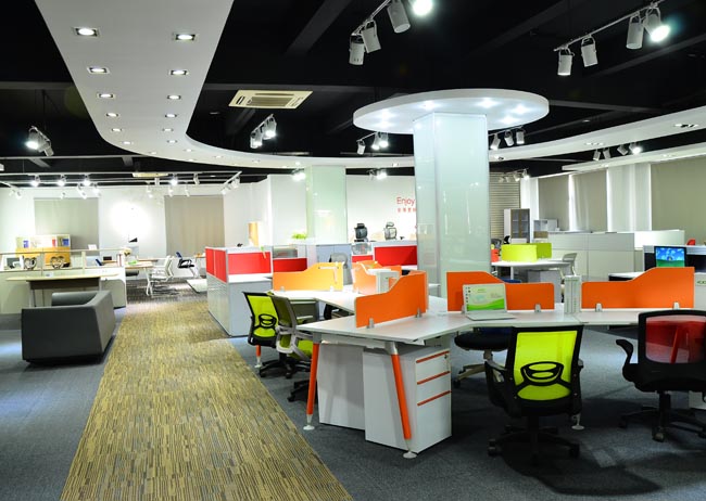 办公家具展览室