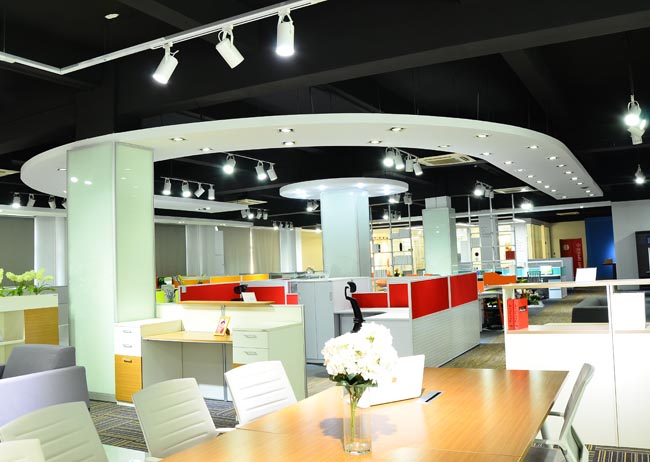 办公家具展览室